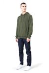 Homme Colorful Standard CLASSIC ORGANIC HOOD - SEAWEED GREEN