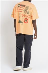 SERVICE MANUAL TEE - SUNKIST ORANGE Deus Ex Machina