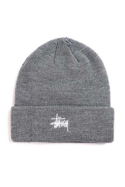 Basic cuff beanie heather