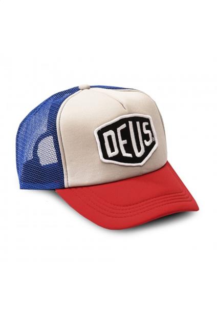 Deus Ex Machina Baylands Trucker - blue/red