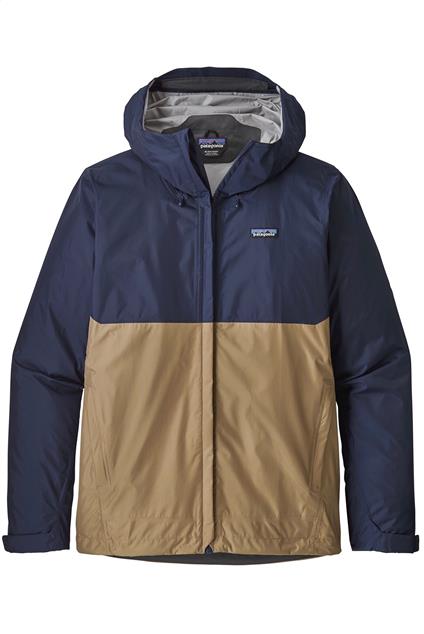 Patagonia Torrentshell Jacket - classic navy w/mojave khaki