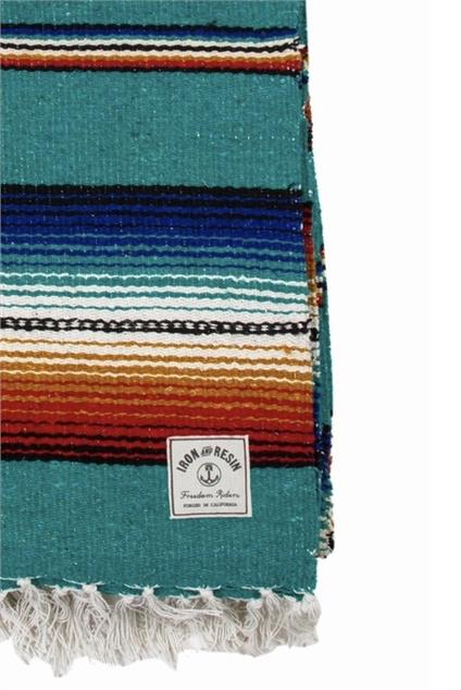 Iron & Resin Del Sol Blanket (aqua)