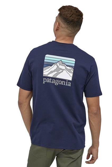 Homme Patagonia Line Logo Ridge Pocket Responsibili-Tee®