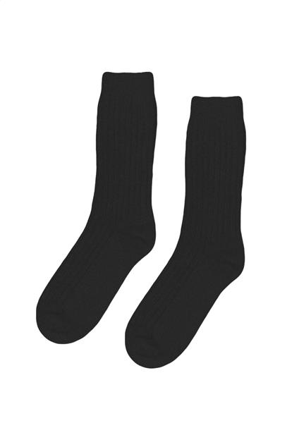 Colorful Standard MERINO WOOL BLEND SOCK - DEEP BLACK