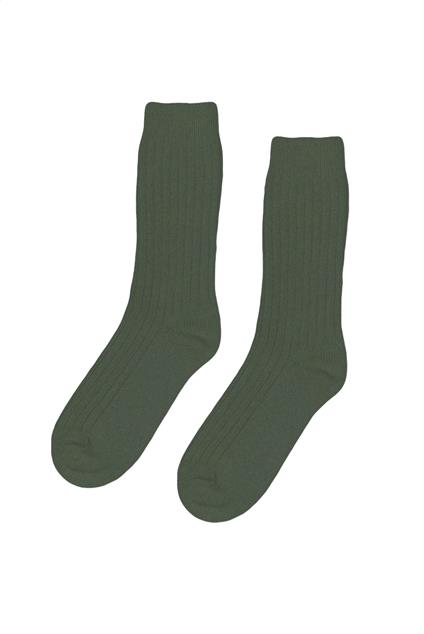 Colorful Standard MERINO WOOL BLEND SOCK - EMERALD GREEN