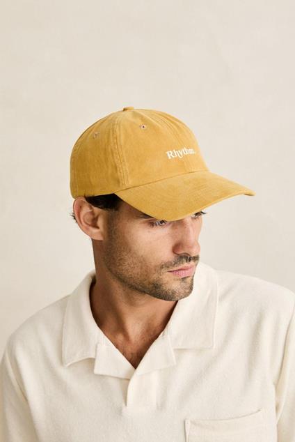 Rhythm Essential Brushed Twill Cap Mustard