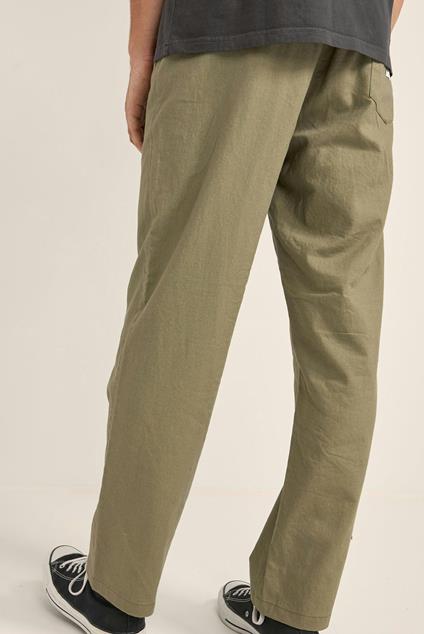 Rhythm Linen Jam Pant (olive)