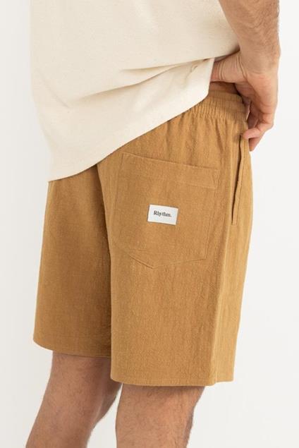 Rhythm Textured linen jam (tobacco)