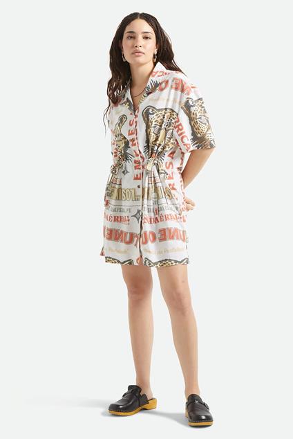 Brixton THE CINCH BUTTON DOWN DRESS