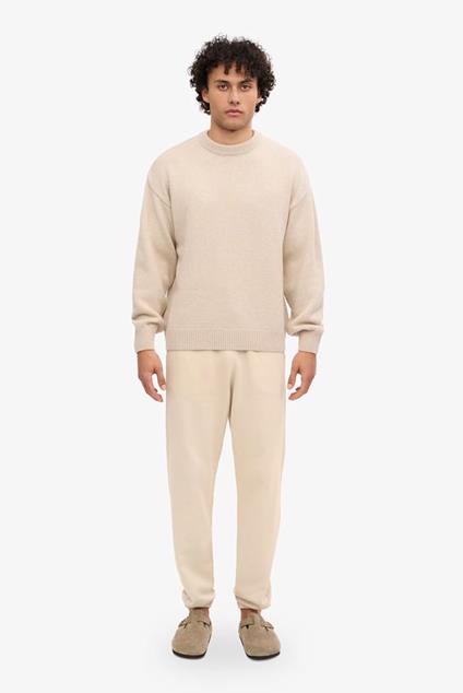 Colorful Standard Oversized Merino Wool Crew - Ivory White