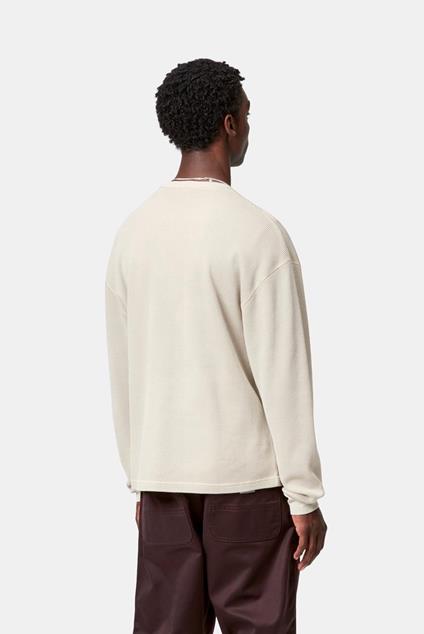 Carhartt WIP L/S Vista Waffle T-Shirt (fleur de sel)