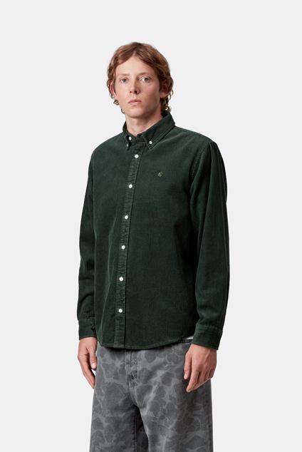 Carhartt WIP L/S Madison Cord Shirt (Sycamore)