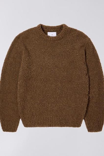 Edwin Dun Textured Sweater (taupe)