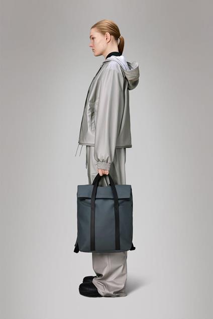 Rains 2 Way Tote Backpack (lagoon)