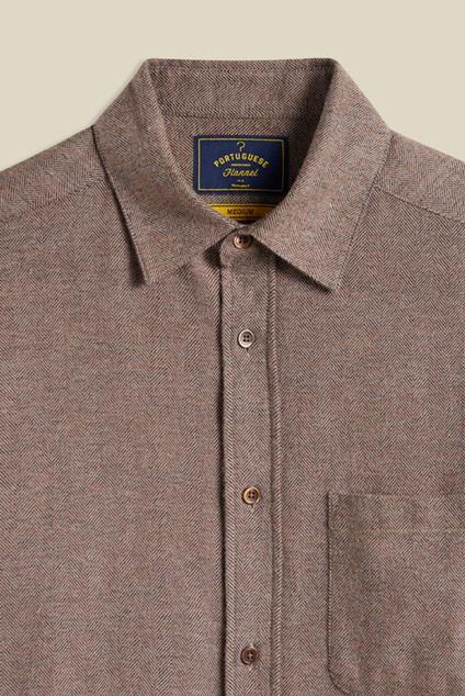 Portuguese Flannel Espiga (brown)