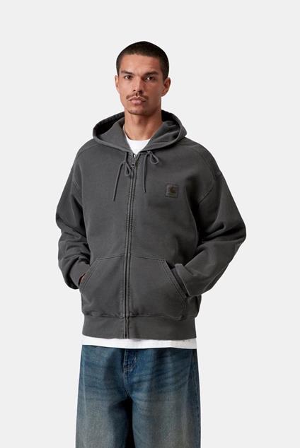 Carhartt WIP Hooded Nelson Jaceket (black garment dyed)