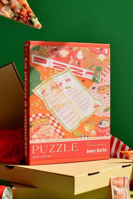 Deco & Gifts La pizza à emporter - Puzzle 1000 pièces