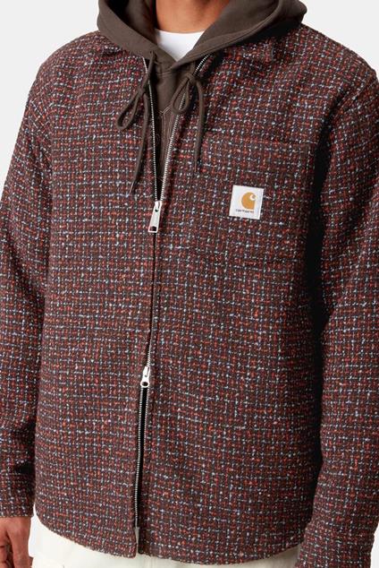 Carhartt WIP Bellamy Shirt Jac (tobacco)