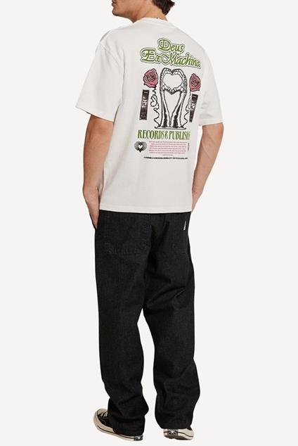 Deus Ex Machina Takoyaki tee (vintage white)