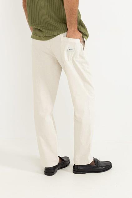 Rhythm Linen Jam Pant Bone