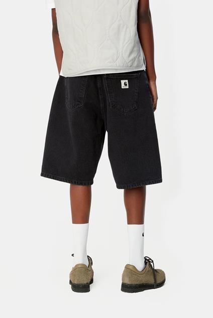 Carhartt WIP Women's Brandon Short (black stone washed)