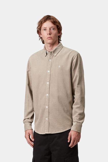 Carhartt WIP L/S Madison Cord Shirt (Wall)