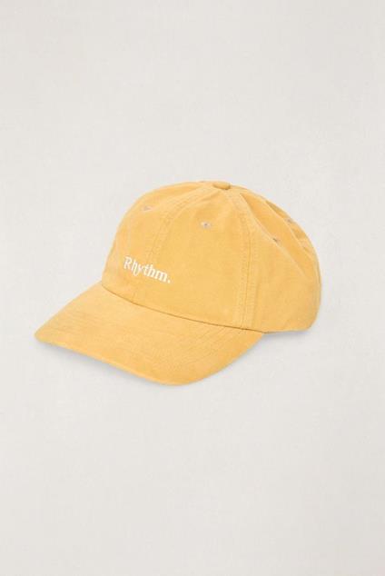 Rhythm Essential Brushed Twill Cap Mustard