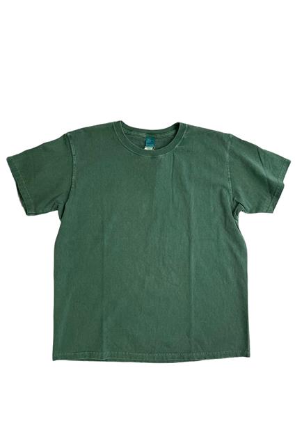 Good On Good OnSLEEVE CREW TEE - P-DARK GREEN