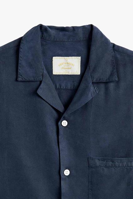 Portuguese Flannel Chemisette Dogtown Blue