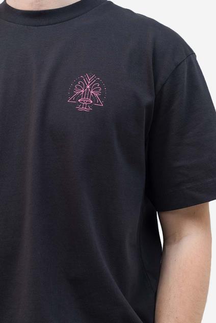 Olow Tshirt ample Gaya noir carbone