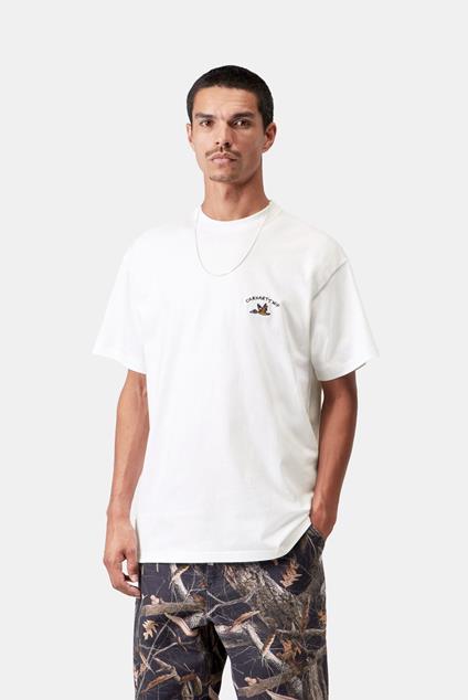 Carhartt WIP S/S Animated Ducks T-Shirt White