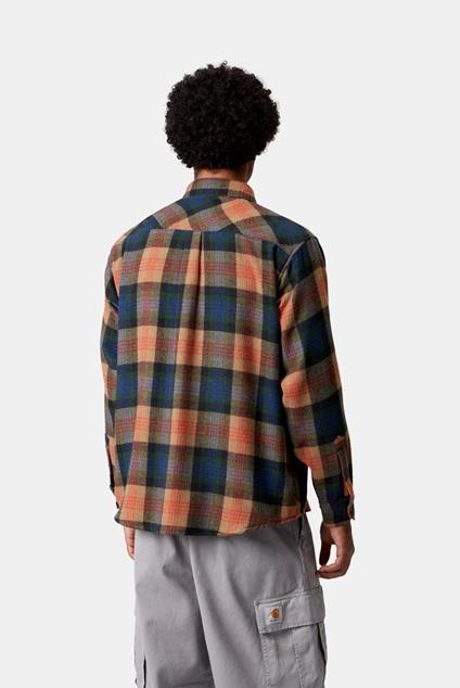 Carhartt WIP L/S Dern Shirt (dern check, sycamore tree)