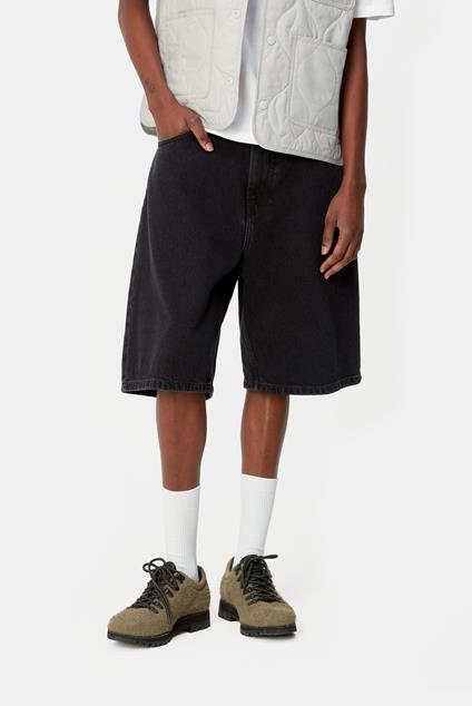 Carhartt WIP Women's Brandon Short (black stone washed)