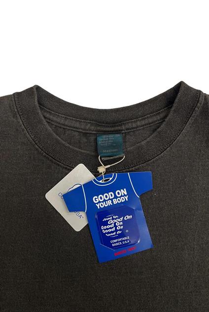 Good On SLEEVE CREW TEE - P-BLACK
