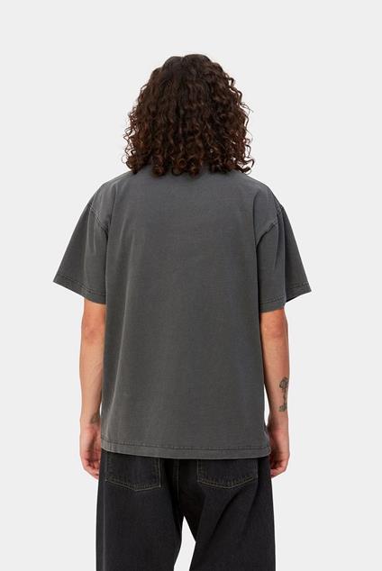 Carhartt WIP S/S Nelson T-Shirt (charcoal garment dyed)