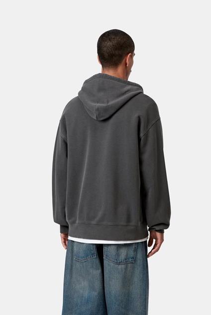 Carhartt WIP Hooded Nelson Jaceket (black garment dyed)