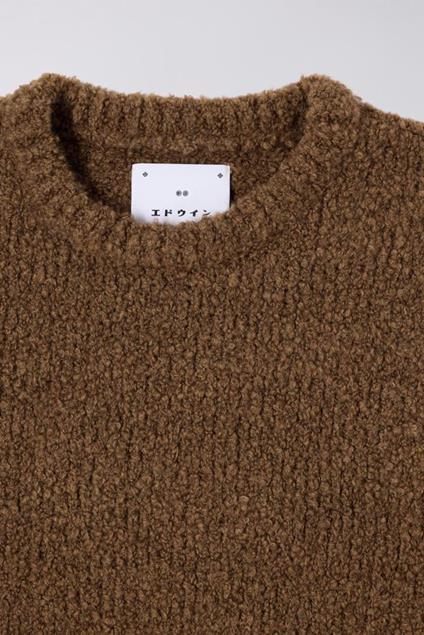 Edwin Dun Textured Sweater (taupe)