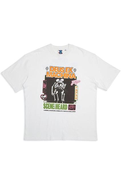 Deus Ex Machina Takoyaki tee (vintage white)