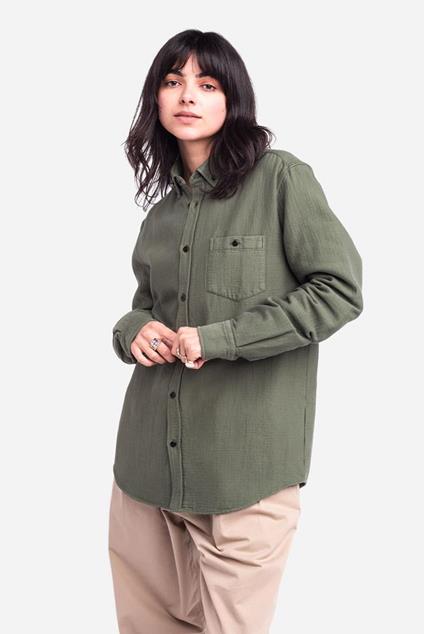 Olow CHEMISE CLASSICO MARSH KAKI