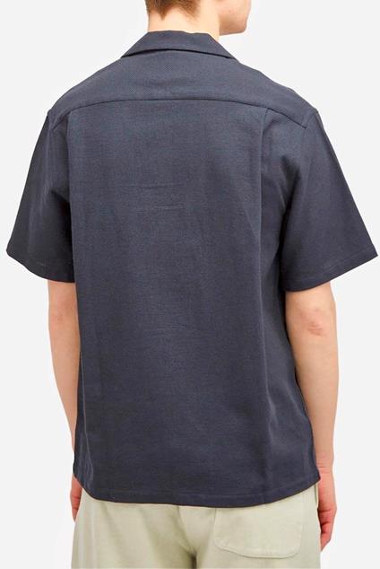 Portuguese Flannel Embroidery navy