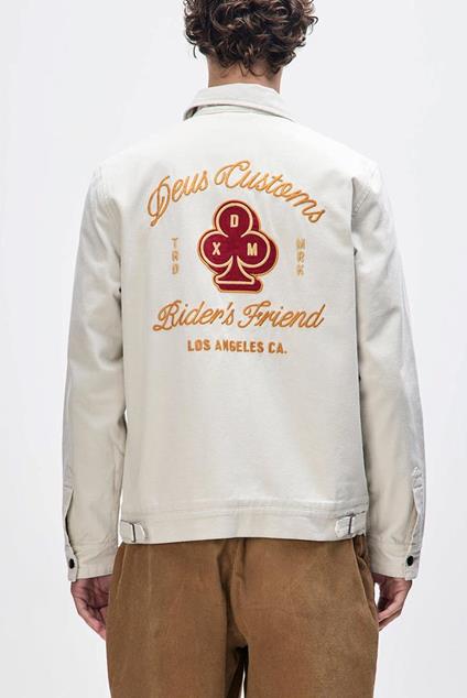 Deus Ex Machina Basto Club Jacket (offwhite)