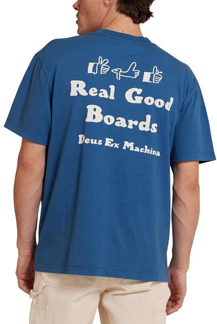 Deus Ex Machina REAL GOOD TEE (blue)