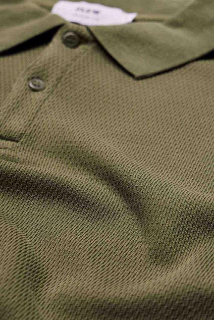 Olow Polo Fez vert olive