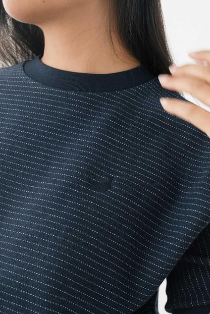 Twothirds Faial (navy stripes)