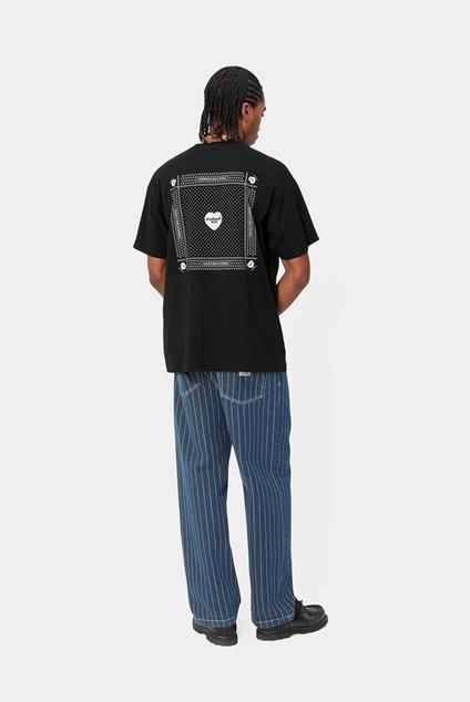 Carhartt WIP Heart Bandana T-shirt (black)