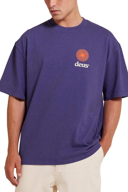 Deus Ex Machina Strata Tee (patriot blue)