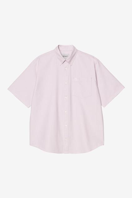 Carhartt WIP S/S Braxton Shirt (gentle purple wax)
