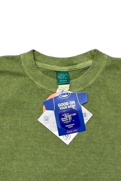 Good On SLEEVE CREW TEE - P-MATCHA