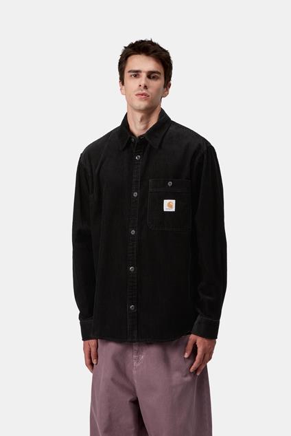 Carhartt WIP L/S Flint Shirt (black)